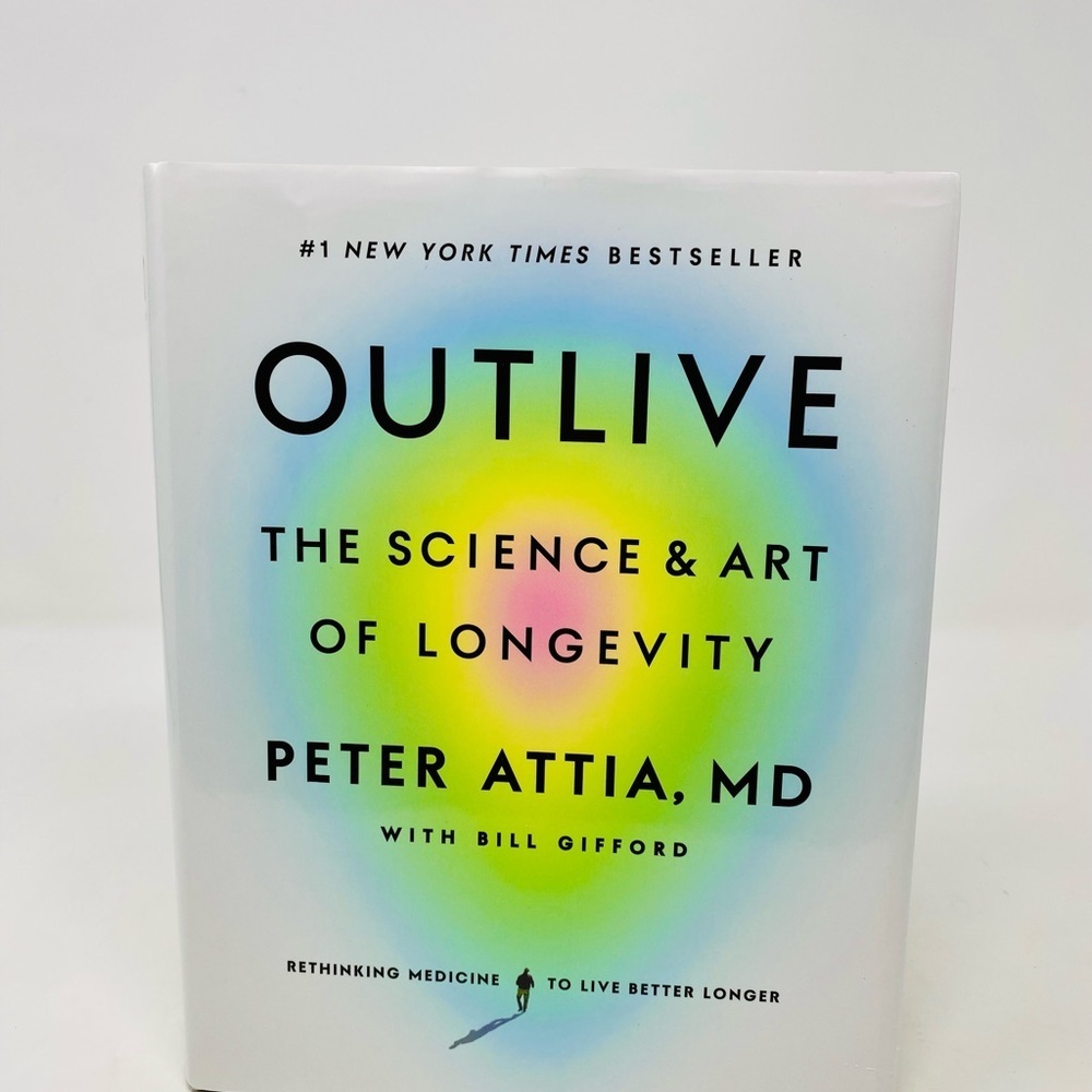 Outlive: The Science & Art of Longevity Book - Picture 1 of 3
